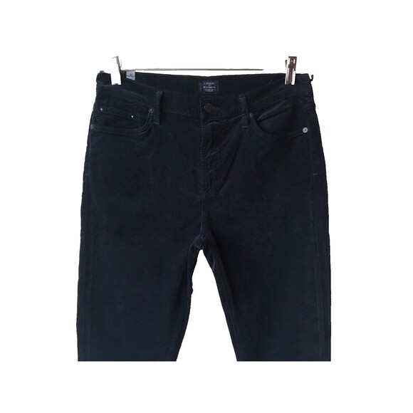 Citizens of Humanity COH women Rocket Crop Jean Pant size 31 Navy Velvet 31 x 26 - Picture 3 of 8